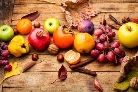 sonbahar yetişen sebze ve meyveler